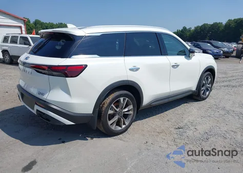 2025 Infiniti Qx60 Luxe из США, поврежденный, VIN 5N1AL1FR0SC348451